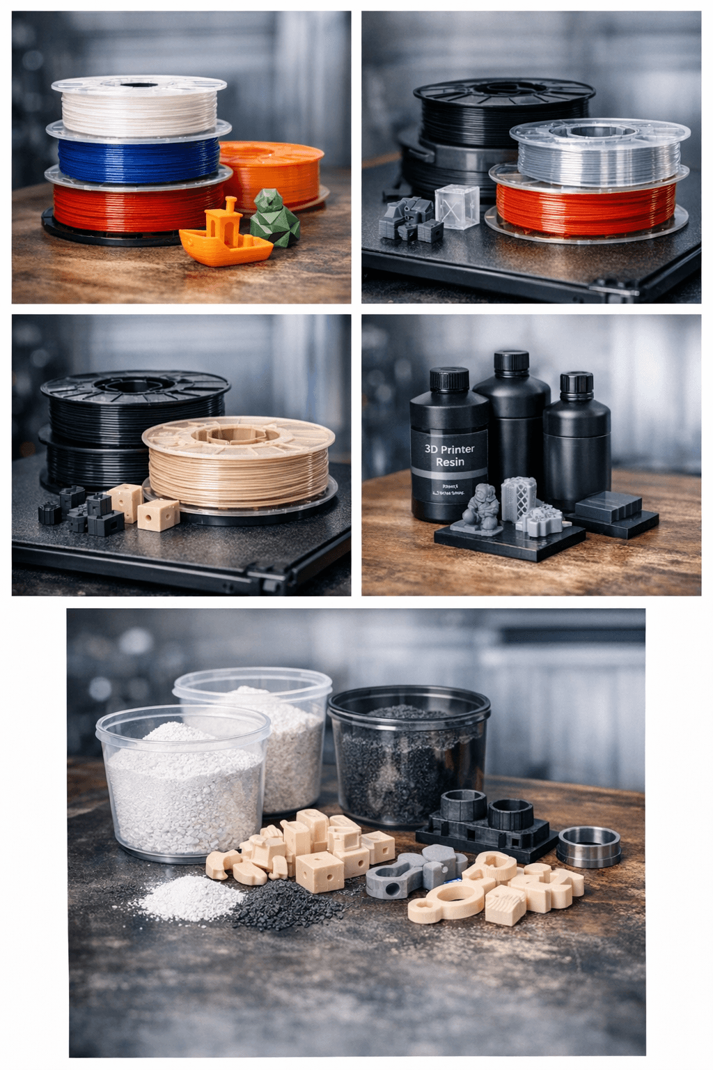 Materialien und 3D-Druck Möglichkeiten